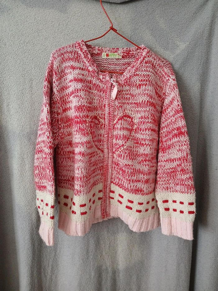 Lot de gilets fille 4 ans - photo numéro 3