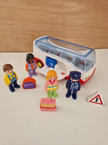 Autocar de voyage Playmobil junior 1.2.3 6773
