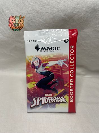 Booster Collector Magic Marvel Spider-Man FR premium cartes exclusives