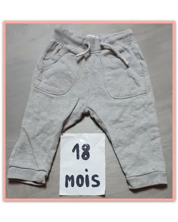 Pantalon jogging 18mois 81cm garçon