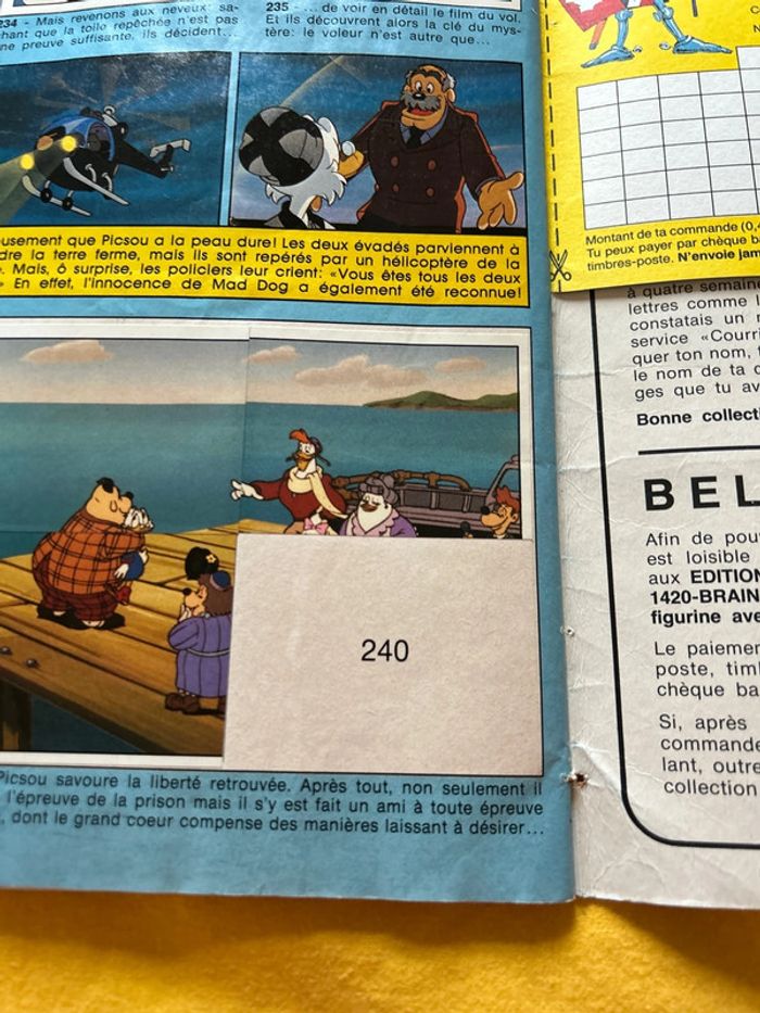Livre à vignette panini - complet à 95 % 1987 Disney ducktales - la bande à picsou - photo numéro 15