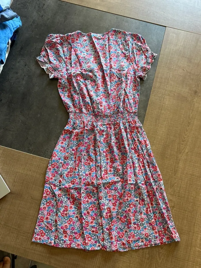 Robe femme à motif fleuri, cache cache taille 34 - photo numéro 2