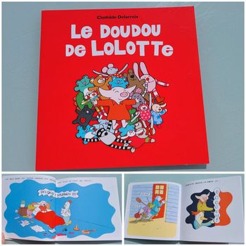 Livre couverture souple, l'école des loisirs 🧸 Le Doudou de Lolotte 🧸 0-3 ans (41)
