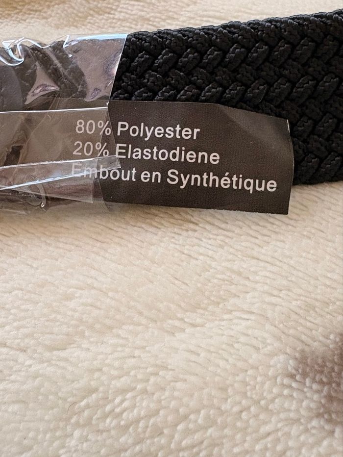 Ceinture noir taille s neuve - photo numéro 3