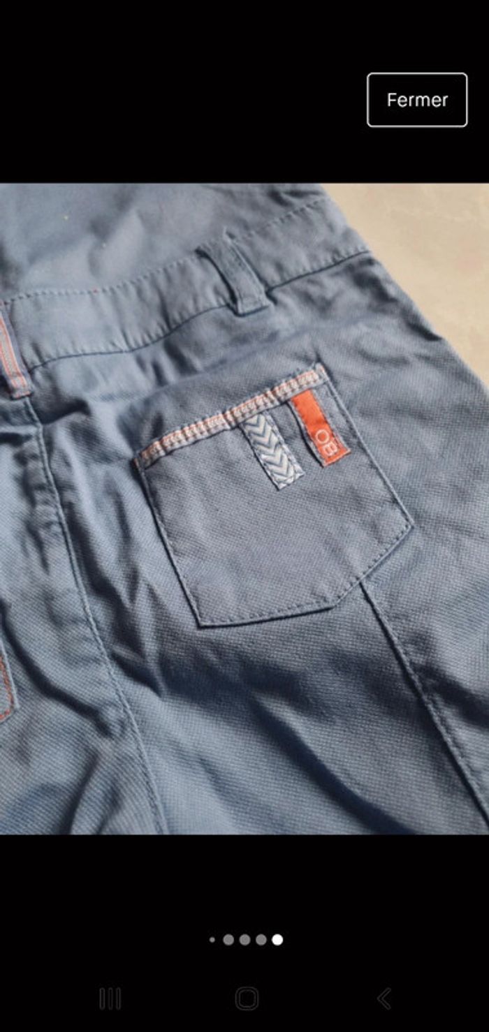 Salopette short été okaidi neuf 23 mois - photo numéro 7