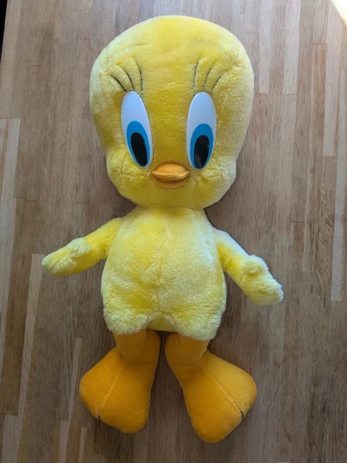 Peluche titi grand format 60cm de hauteur