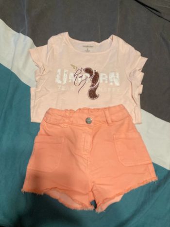Ensemble tee shirt et short