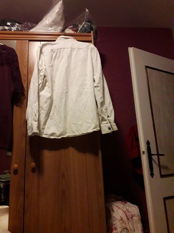 Chemise  jeans blanc celio