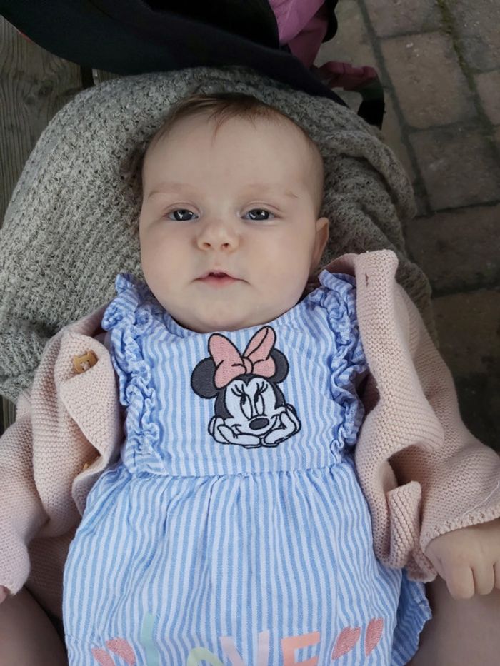 Ensemble disney baby minnie Primark taille 62 cm 0/3mois - photo numéro 1