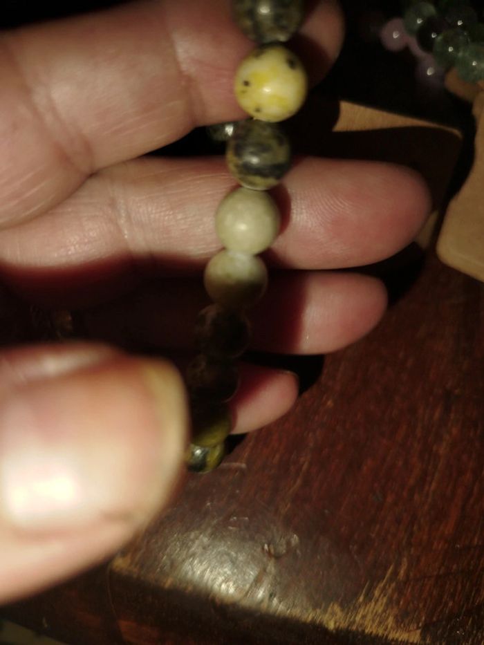 Bracelet jade néphrite 8 mm - photo numéro 4