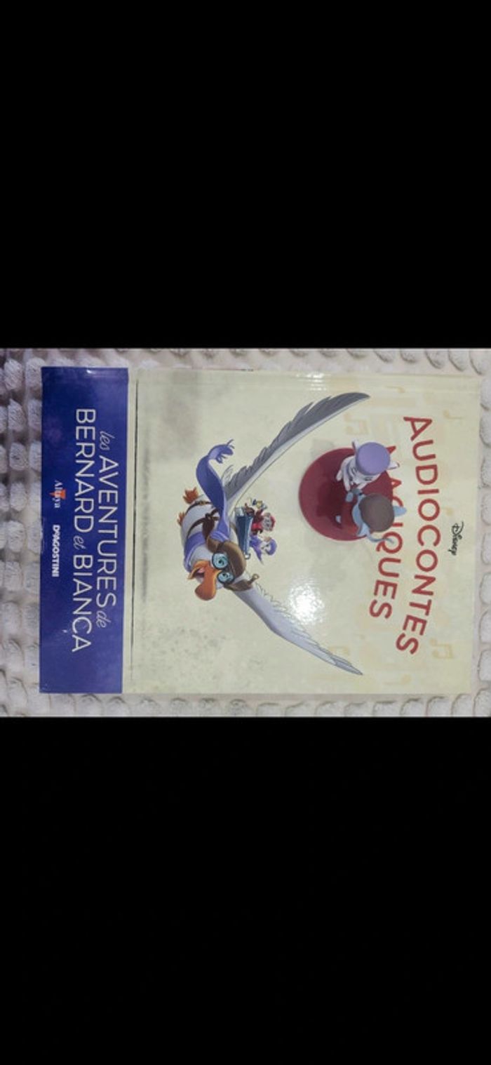 32ēme audioconte magique collection altaya deagostini livre et figurine disney audio conte