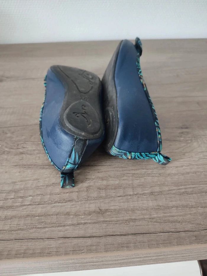 Ballerines bleu marine pointure 34 Gémo - photo numéro 5