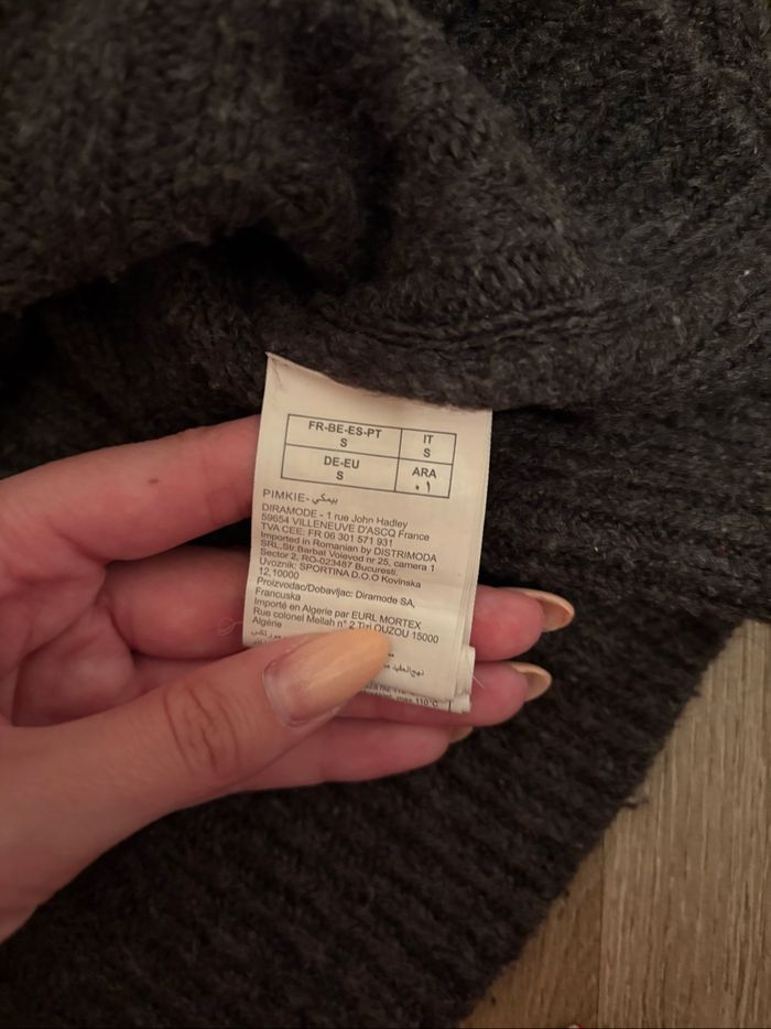 Pull gris pimkie - photo numéro 4
