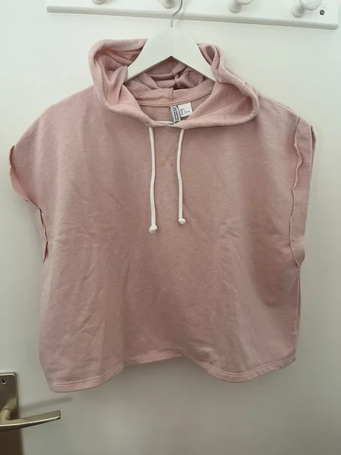 Sweat-shirt sans manche femme