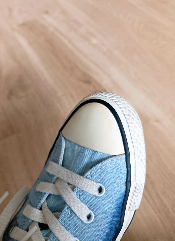 Converse bleues jean - photo numéro 8