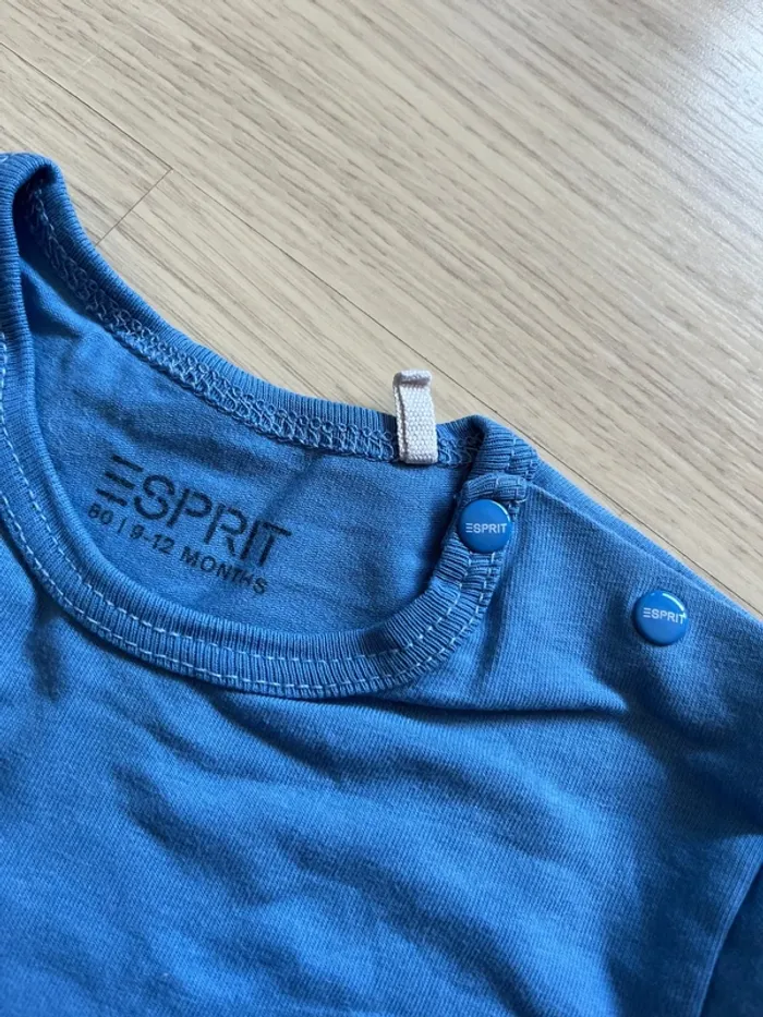 Lot 2 t-shirt manches longues esprit 12 mois - photo numéro 5