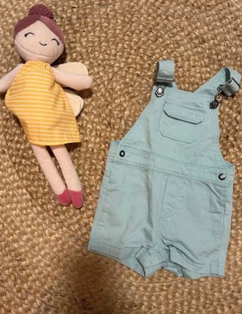 Salopette short bébé garçon Natalys