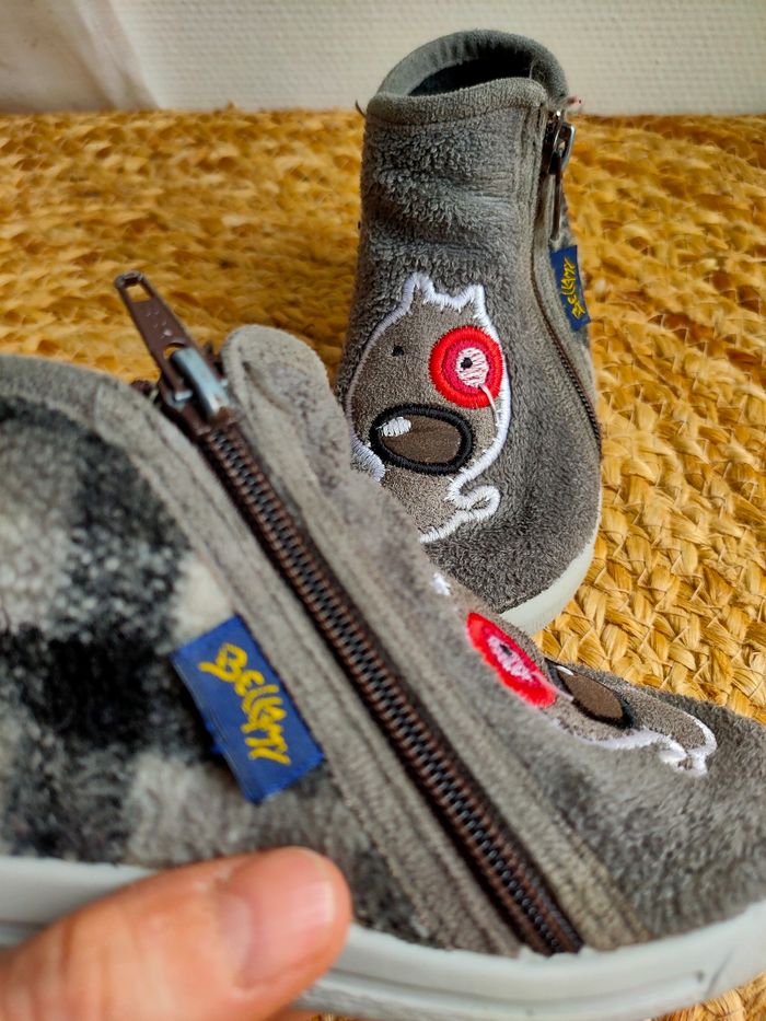Chaussons gris Bellamy  taille 24 - photo numéro 10