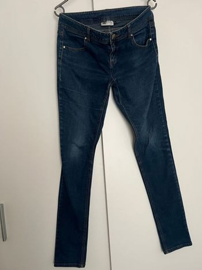 Jean skinny bleu brut Kwoman - photo numéro 5