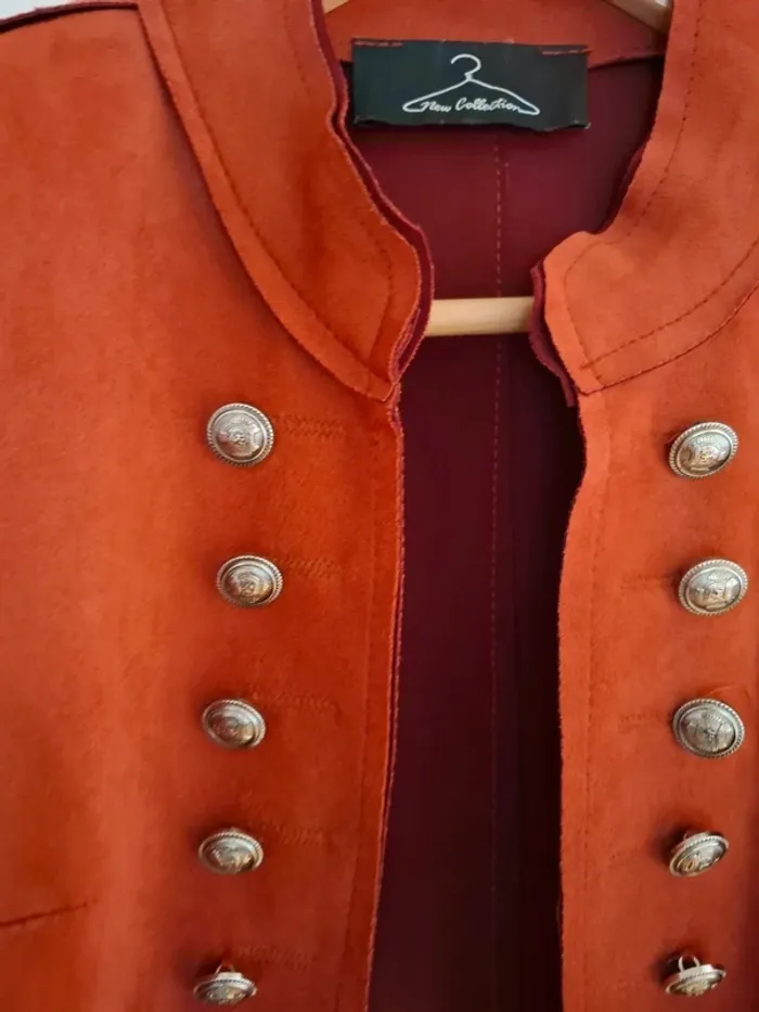 Veste terracotta - S - Neuve - photo numéro 3