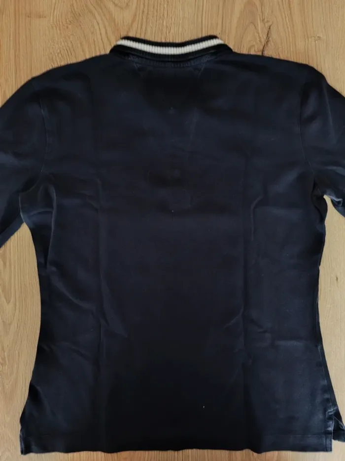 Polo noir tommy Hilfiger femme taille M - photo numéro 5