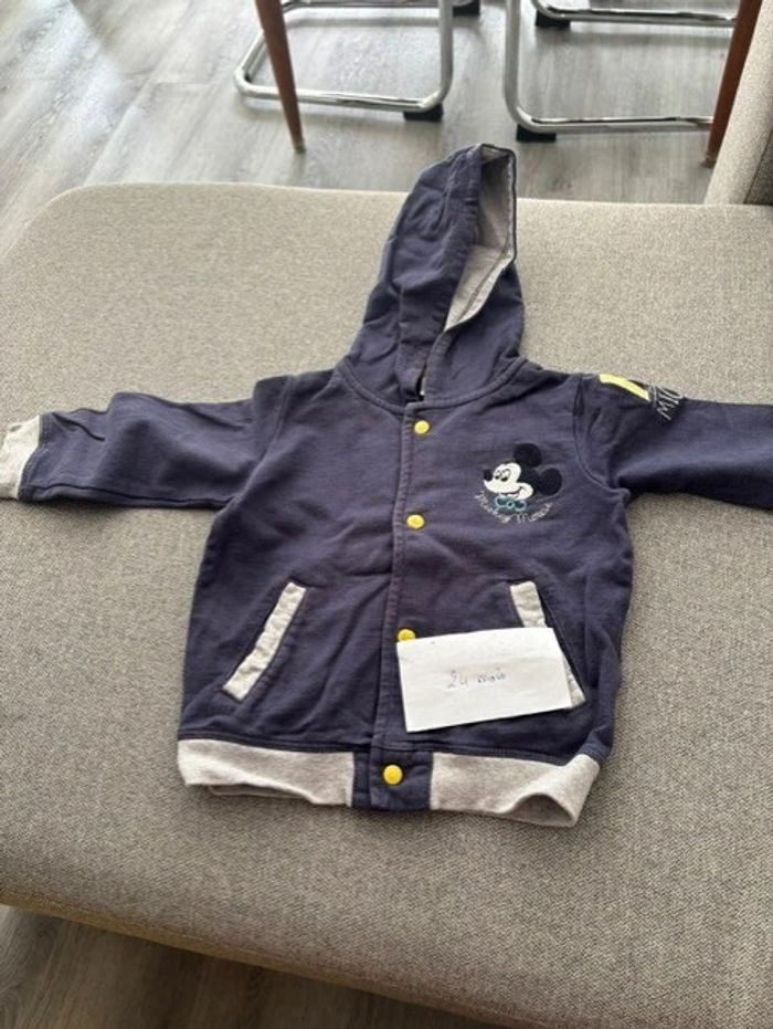 Pull garçon Mickey 24 mois