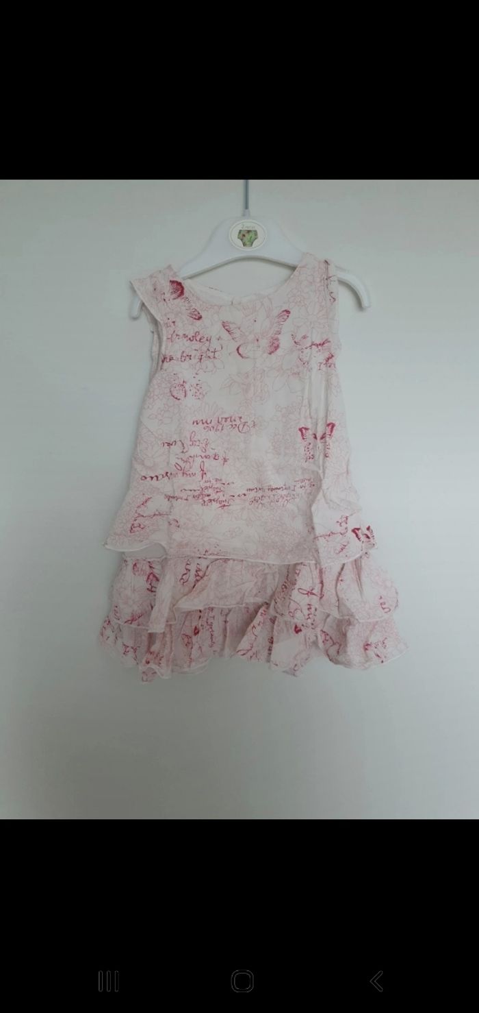 Robe a volant sans manches 23 mois alphabet - photo numéro 2