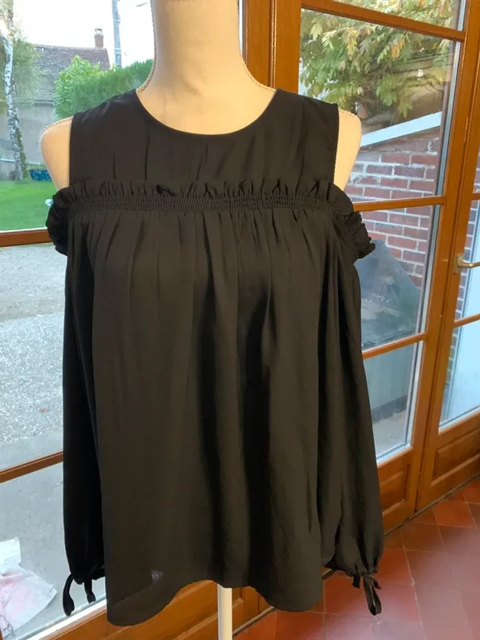 Blouse noire Jennyfer T.M