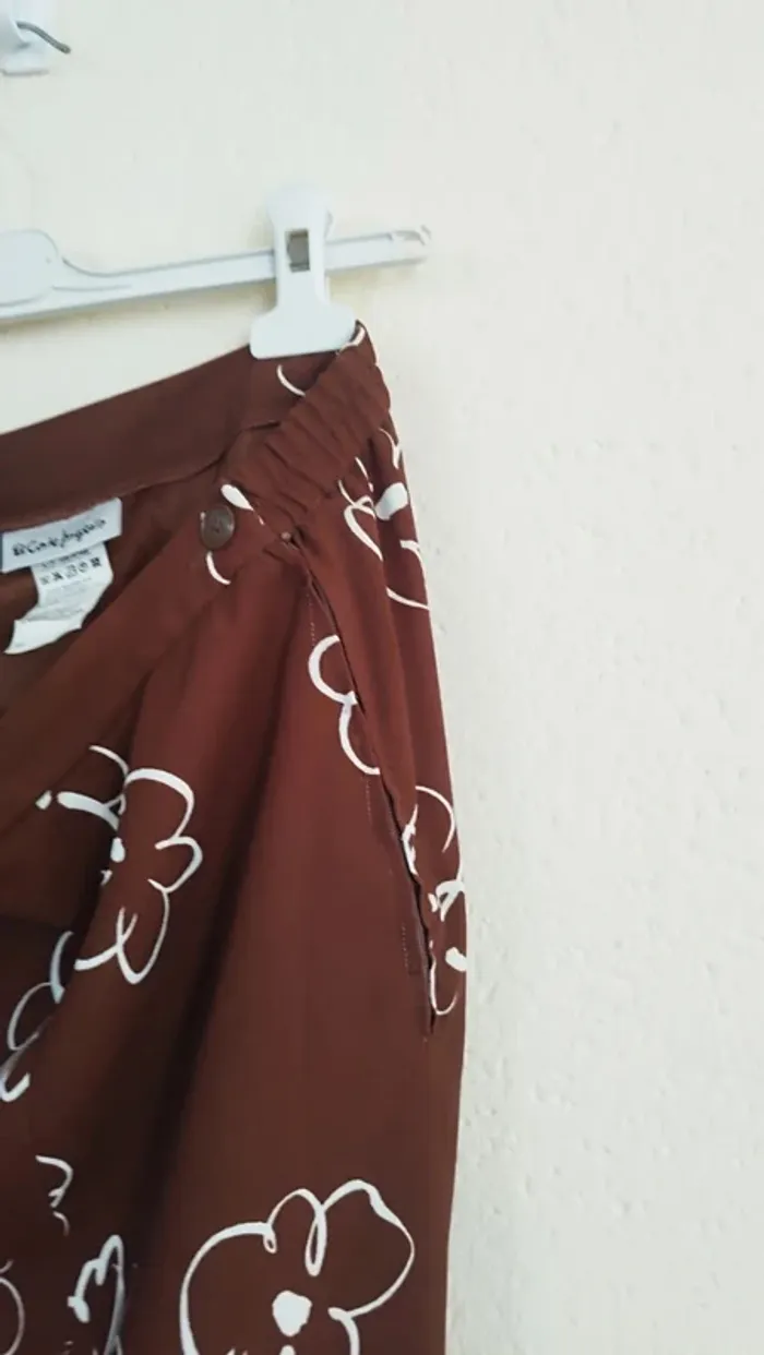 Jupe à fleurs - El corte Ingles - taille 44 - photo numéro 5