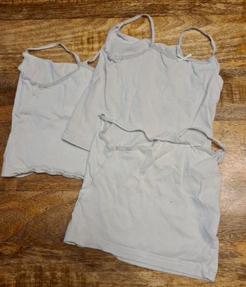 Chemisette blanche 24 mois