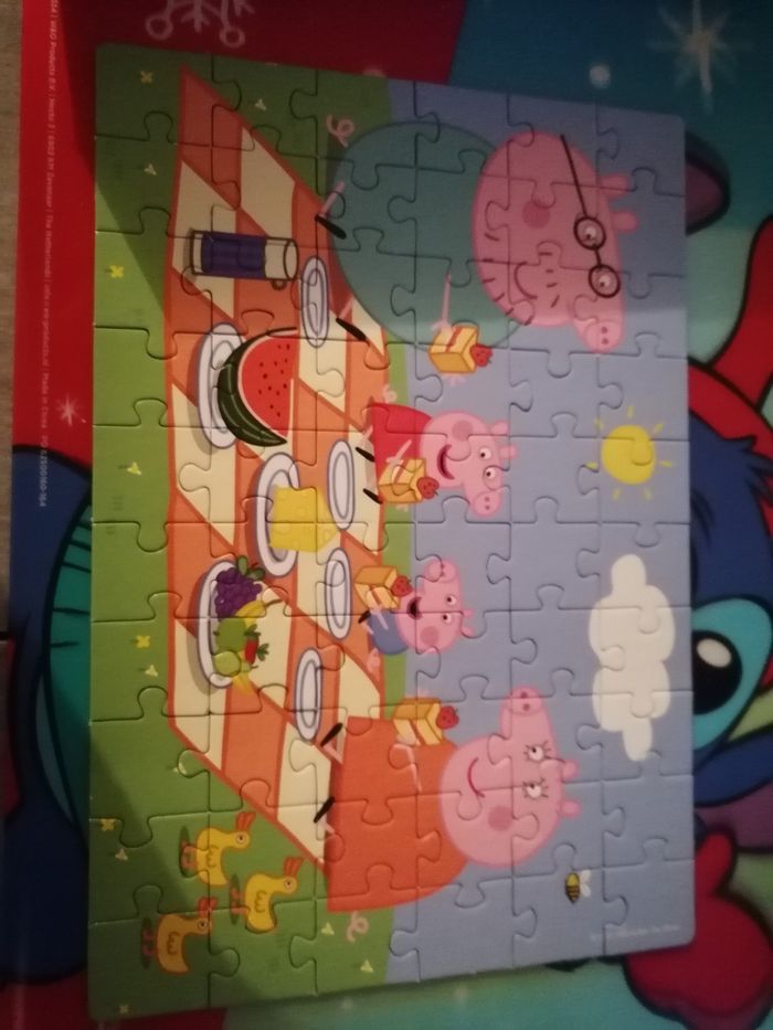 Puzzle peppa pig complet - photo numéro 3