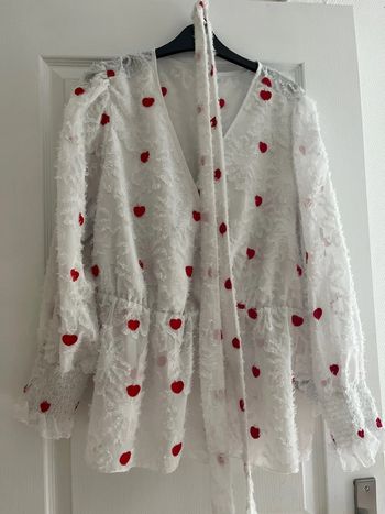 Blouse à cœur