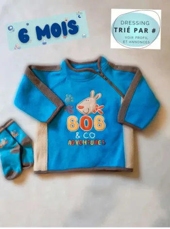 Sweat chaud  6 mois  hiver  polaire