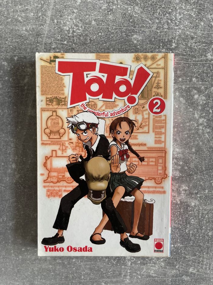 Manga Toto tome 2 en version française.