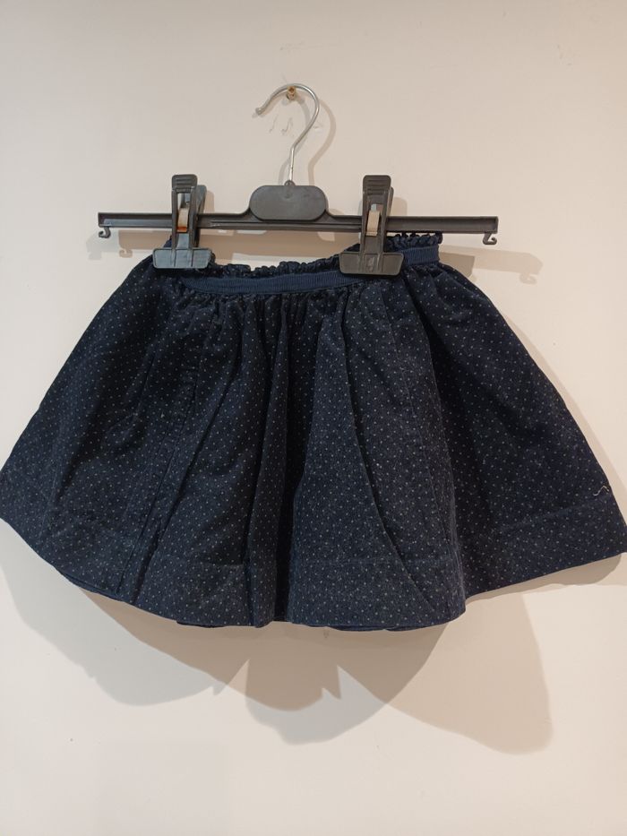 Jupe bleue 4ans