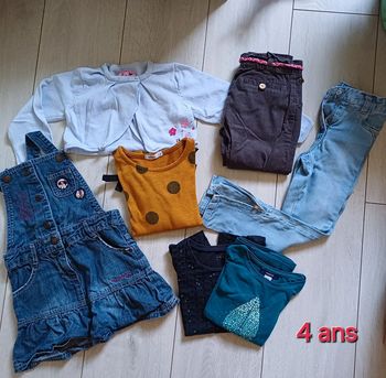 Lot de vêtements fille 4 ans