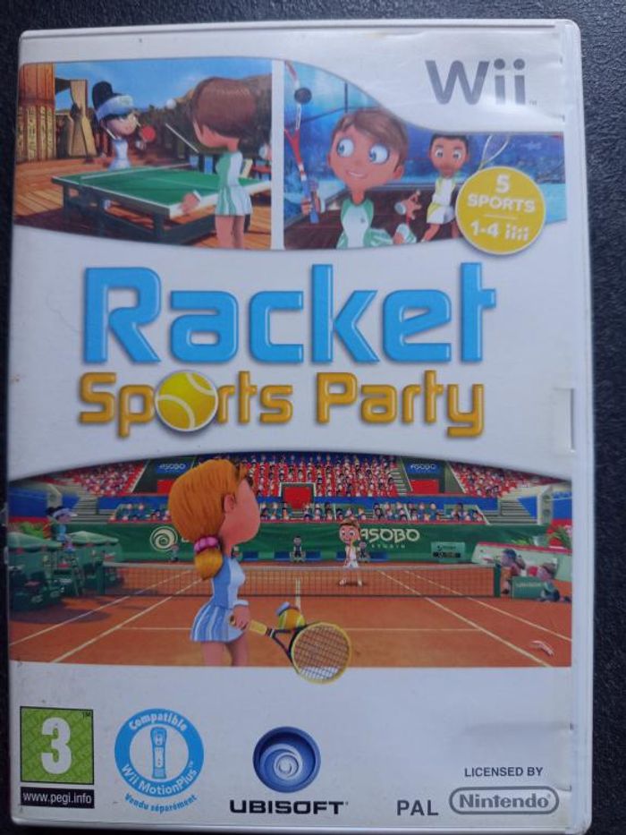 Nintendo - Wii - Racket sports party