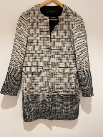 Veste longue Zara
