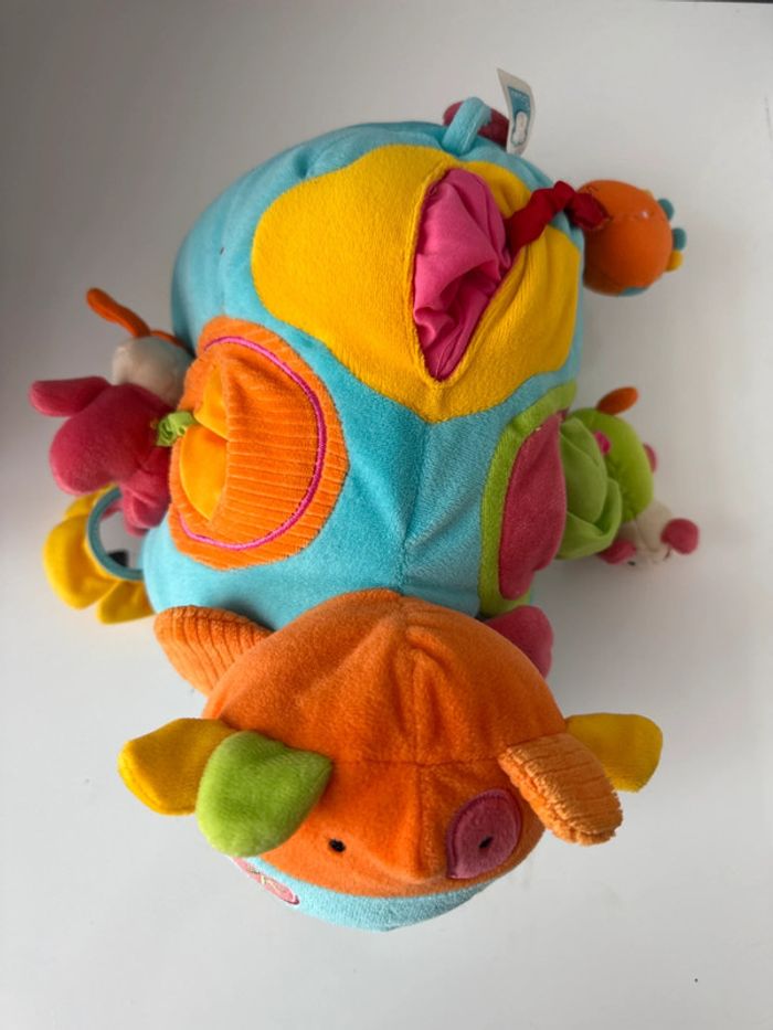🧸 Peluche d’éveil Bawi – Multicolore - Vache - photo numéro 2