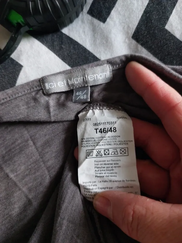 T-shirt "ici et maintenant" - photo numéro 6