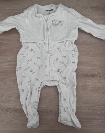 Pyjama orchestra taille 3 mois