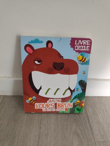 Livre Justin l'ours brun