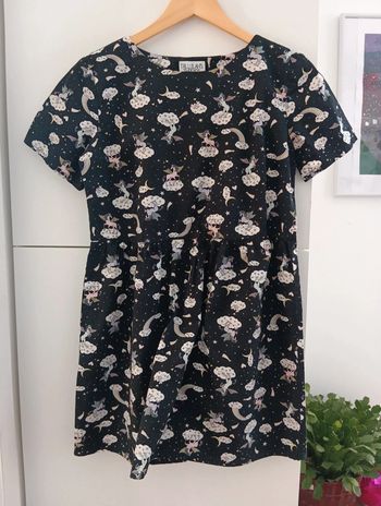 Mini robe imprimé Licorne Tallulah's threads