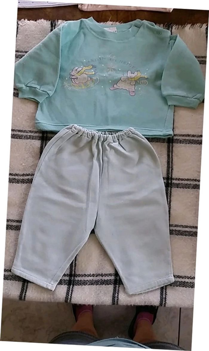 Ensemble fille taille 6 mois