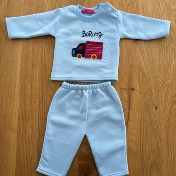 Ensemble bleu polaire