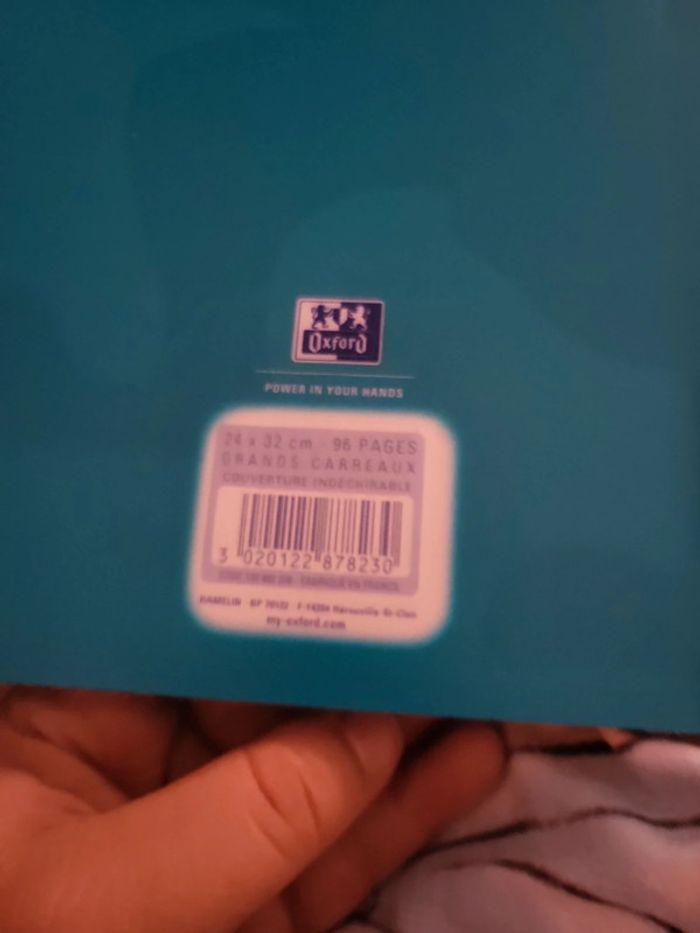 Lot 3 cahiers oxford 24x32 - photo numéro 4