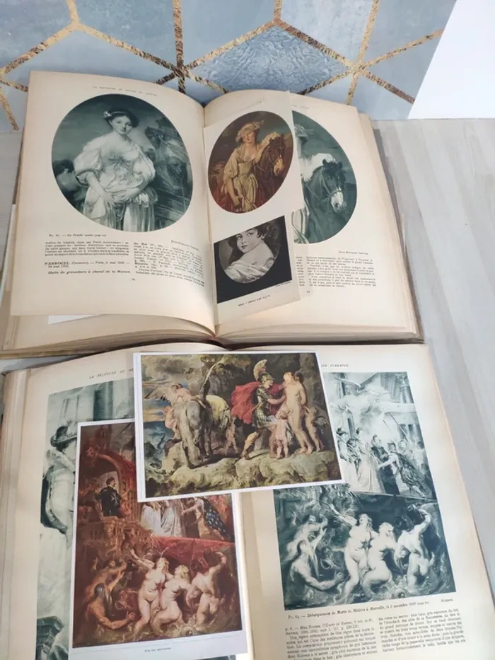 Lot de 3 livres histoire Louvre peinture au musée tome 1 et 2 écoles étrangères Illustration - photo numéro 16