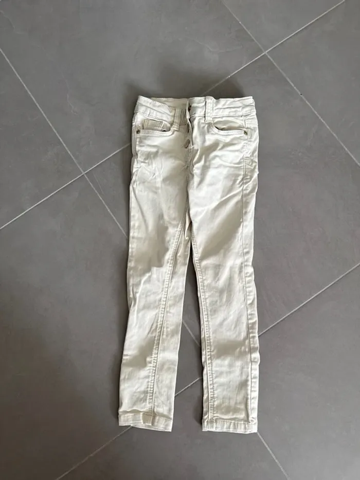 Skinny beige 5ans 110cm