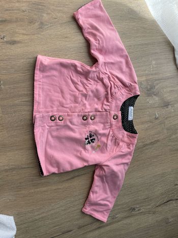 Petite veste Alphabet  6 mois neuve