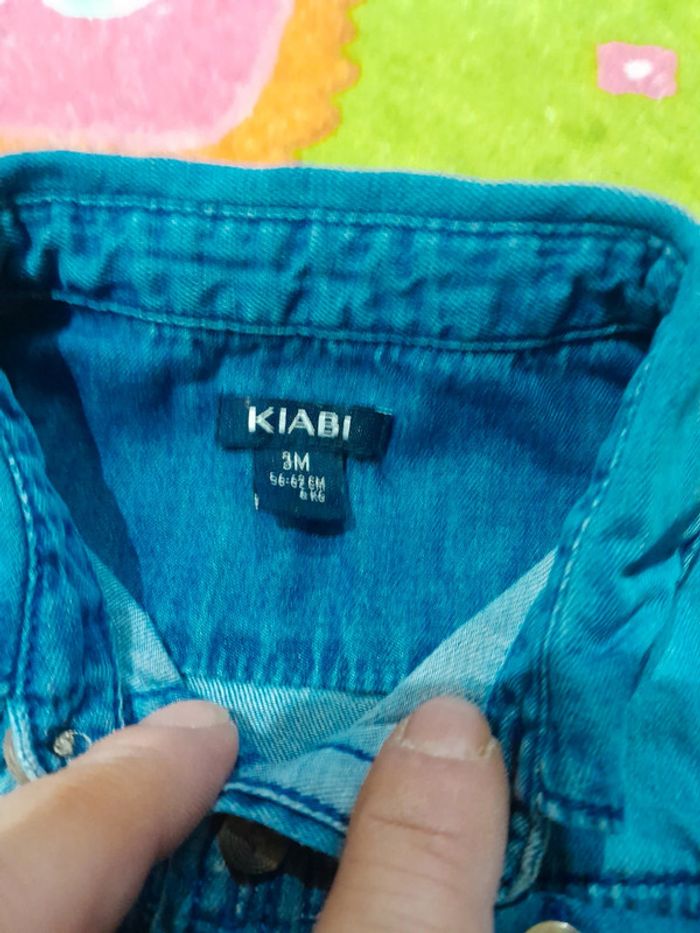 Chemise kiabi 3 mois 👦 - photo numéro 2